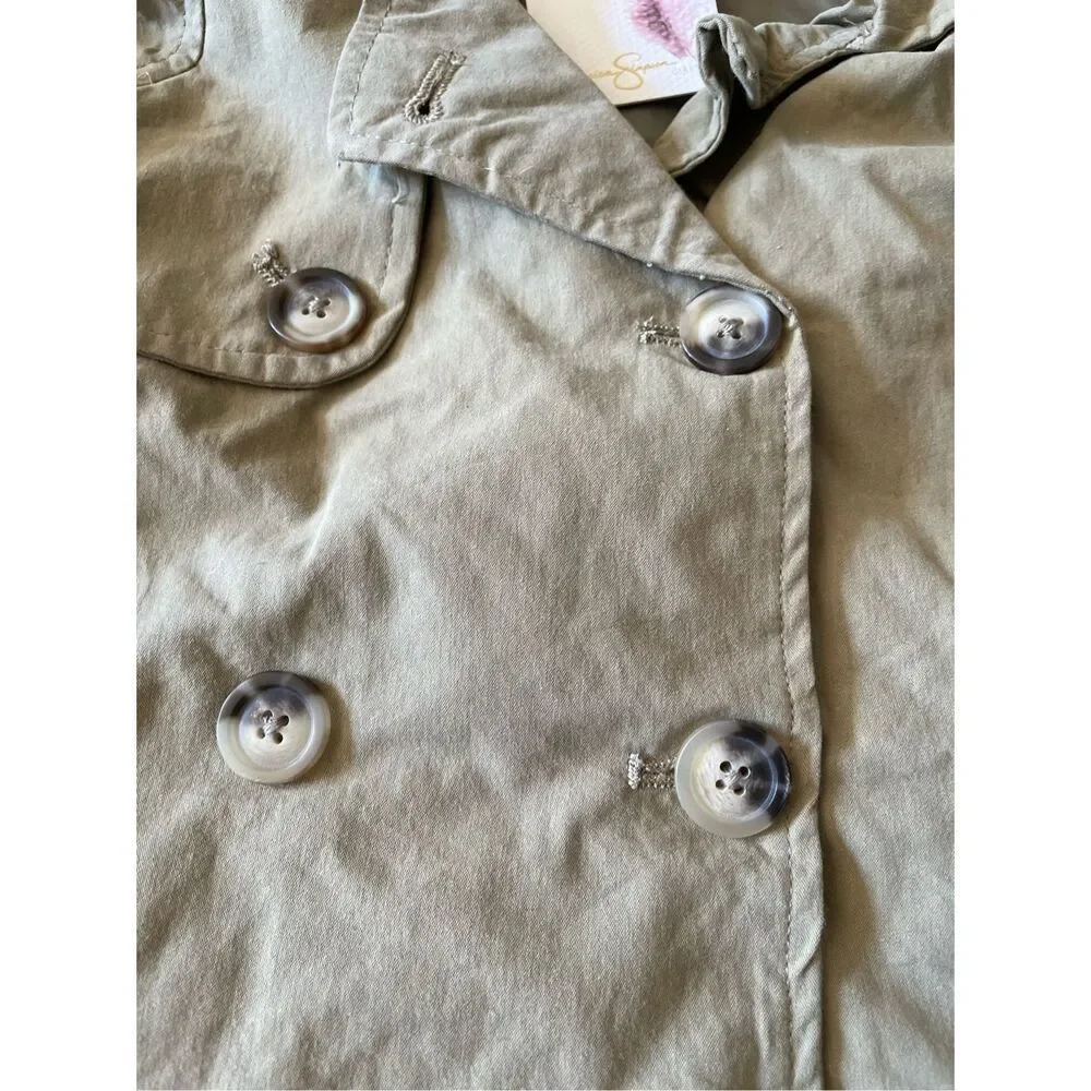 Jessica Simpson Green Gray 4T Boys Army Blazer Jacket New